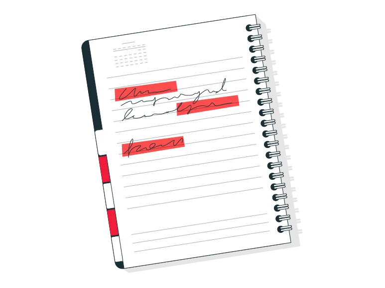 proof reading service illustration