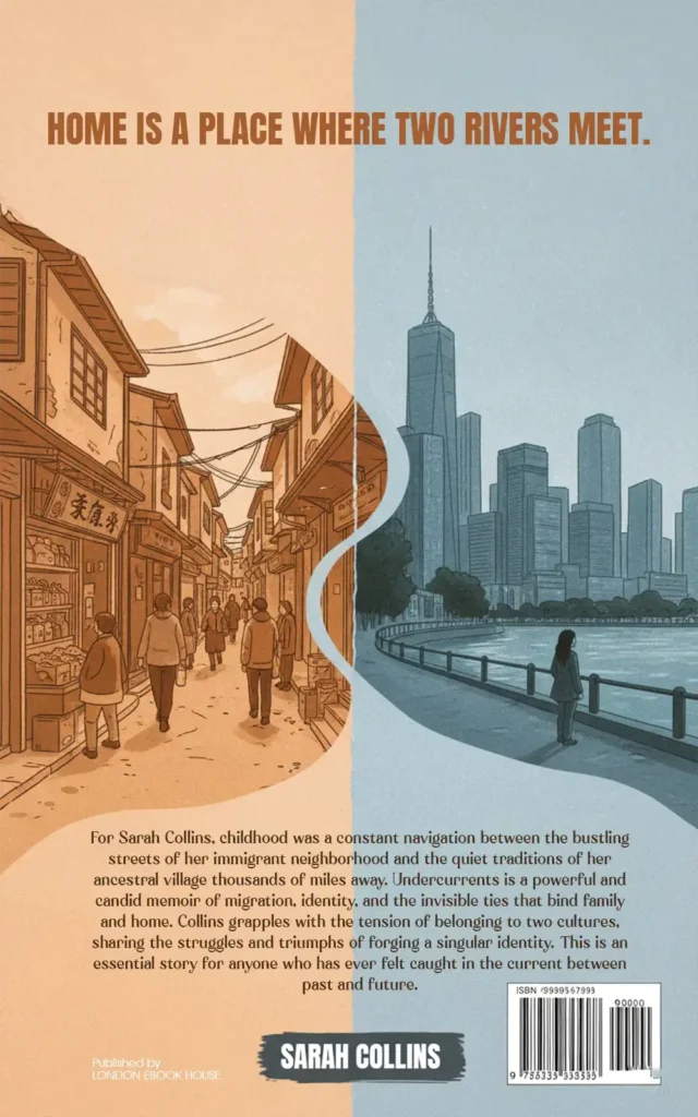 Cook book back cover – illustrated artwork