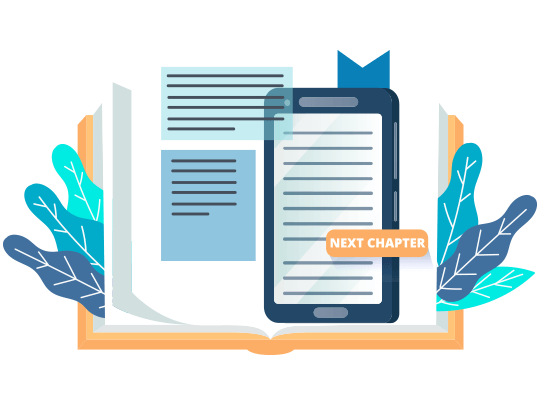 ebook-writing service illustration